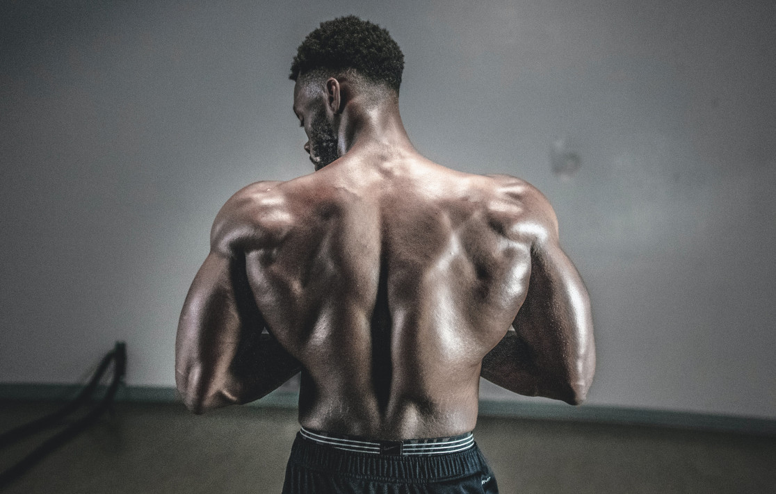 back muscle flex after bowflex workout