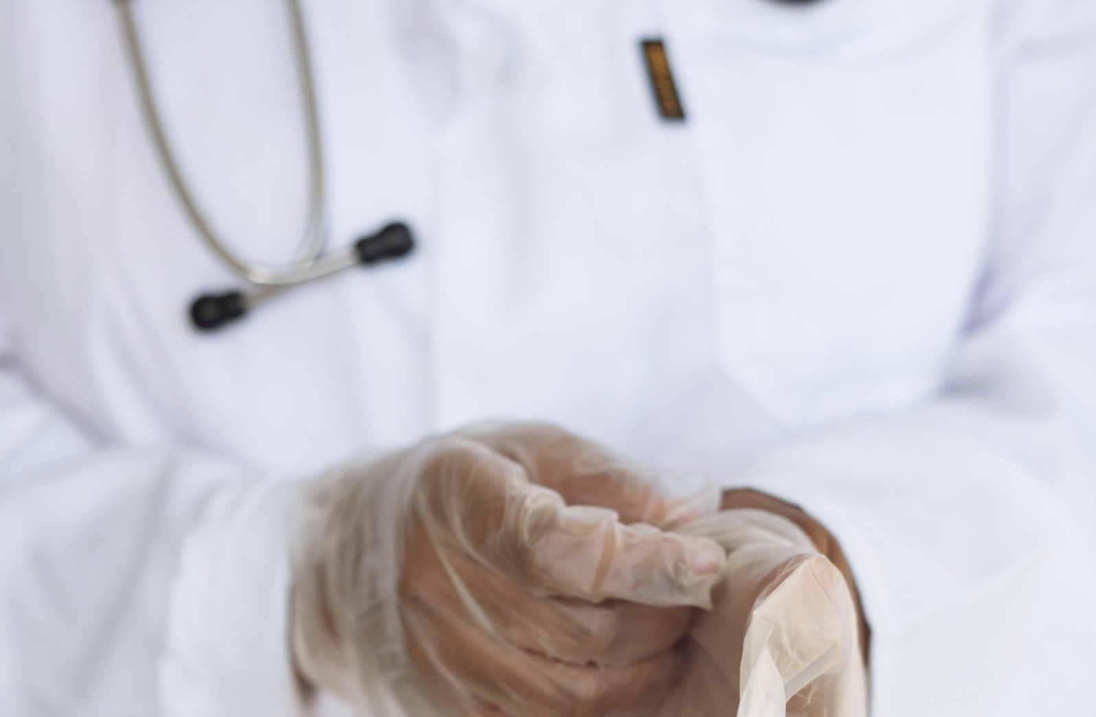 surgery gloves back